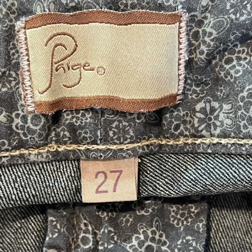 Paige H H Boot Bootcut Dark Wash Jeans - Picture 12 of 14